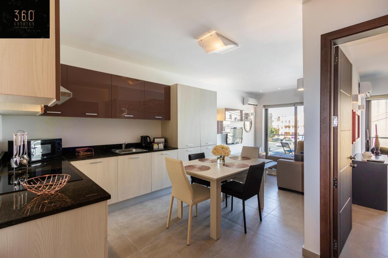 High-End Central Apt With Comfy Bed & Super Wifi By 360 Estates San Ġwann Eksteriør bilde