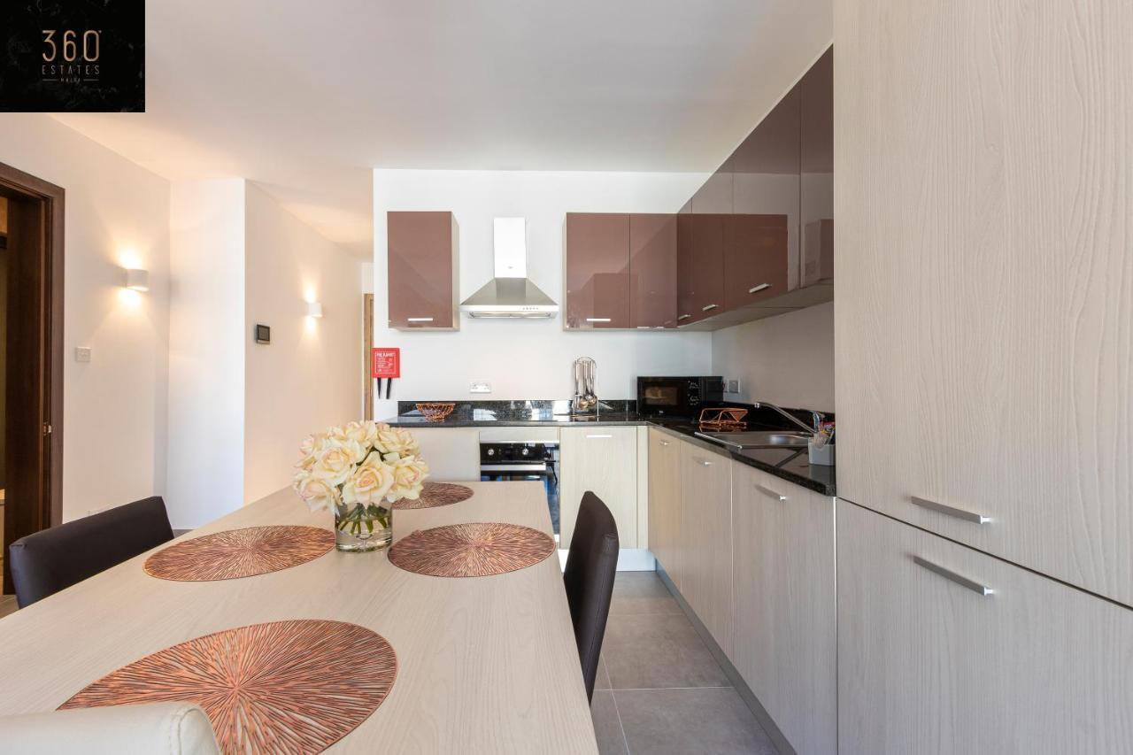 High-End Central Apt With Comfy Bed & Super Wifi By 360 Estates San Ġwann Eksteriør bilde